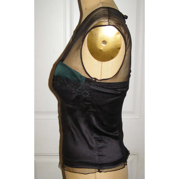 NWT w/Defect $700 LA Perla Smoking Collection Bustier/Corset top size 36… - Picture 6 of 14